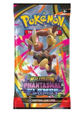 NWT Mega Evolution Phantasmal Flames Booster Pack (1)